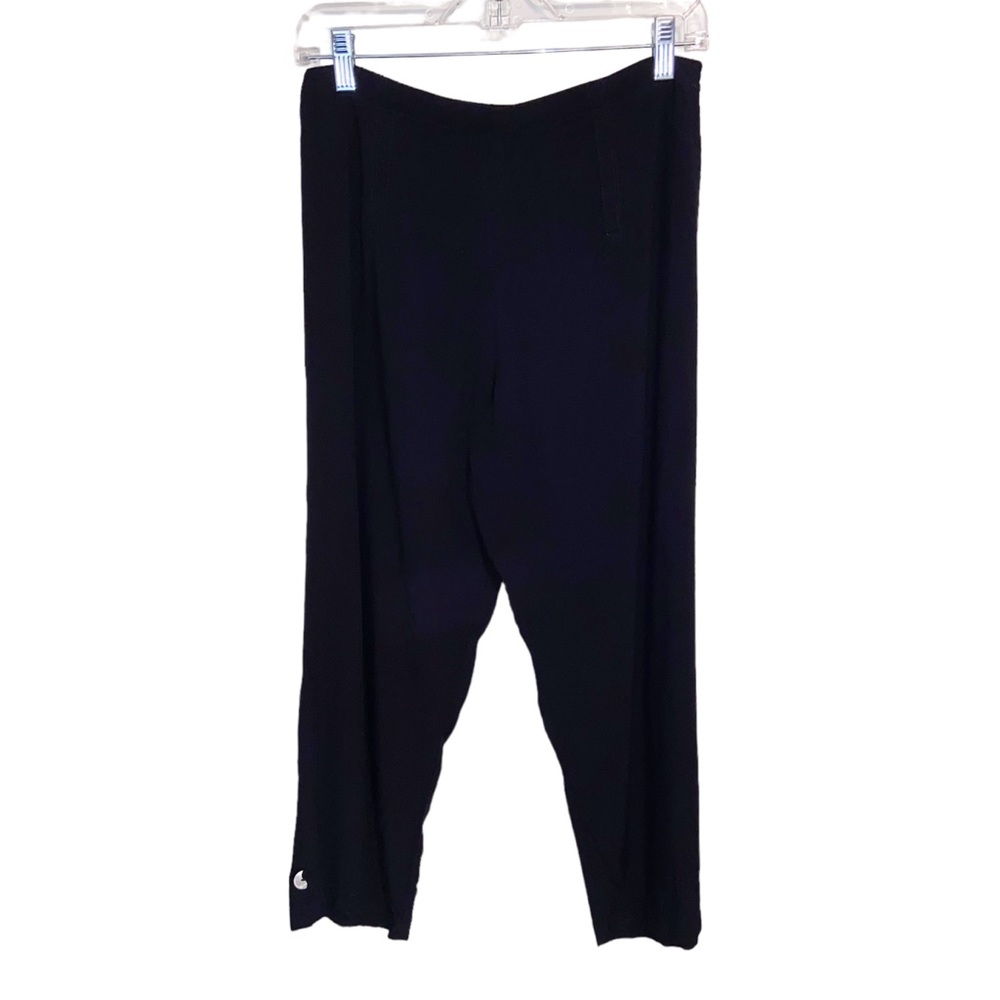 Very Vineyard Cropped Pants Womens Small Elastic Waist Pull On Capris Modest